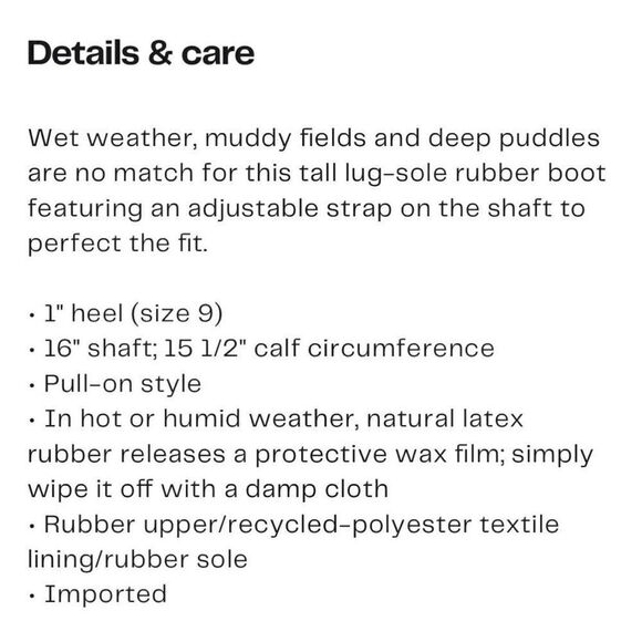 Hunter | Original Tall Adjustable Rain Boots - Picture 9 of 10
